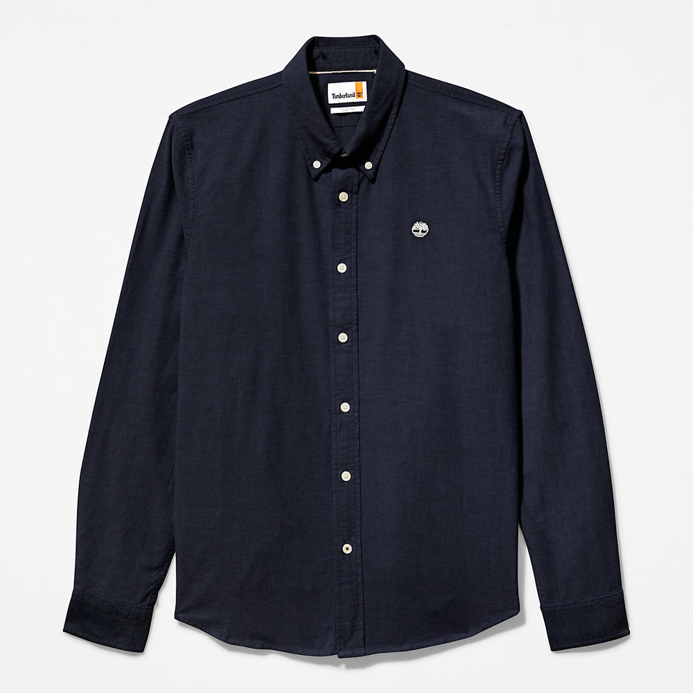 Pleasant River Slim Oxford Shirt for Men in Navy Timberland For Sale
