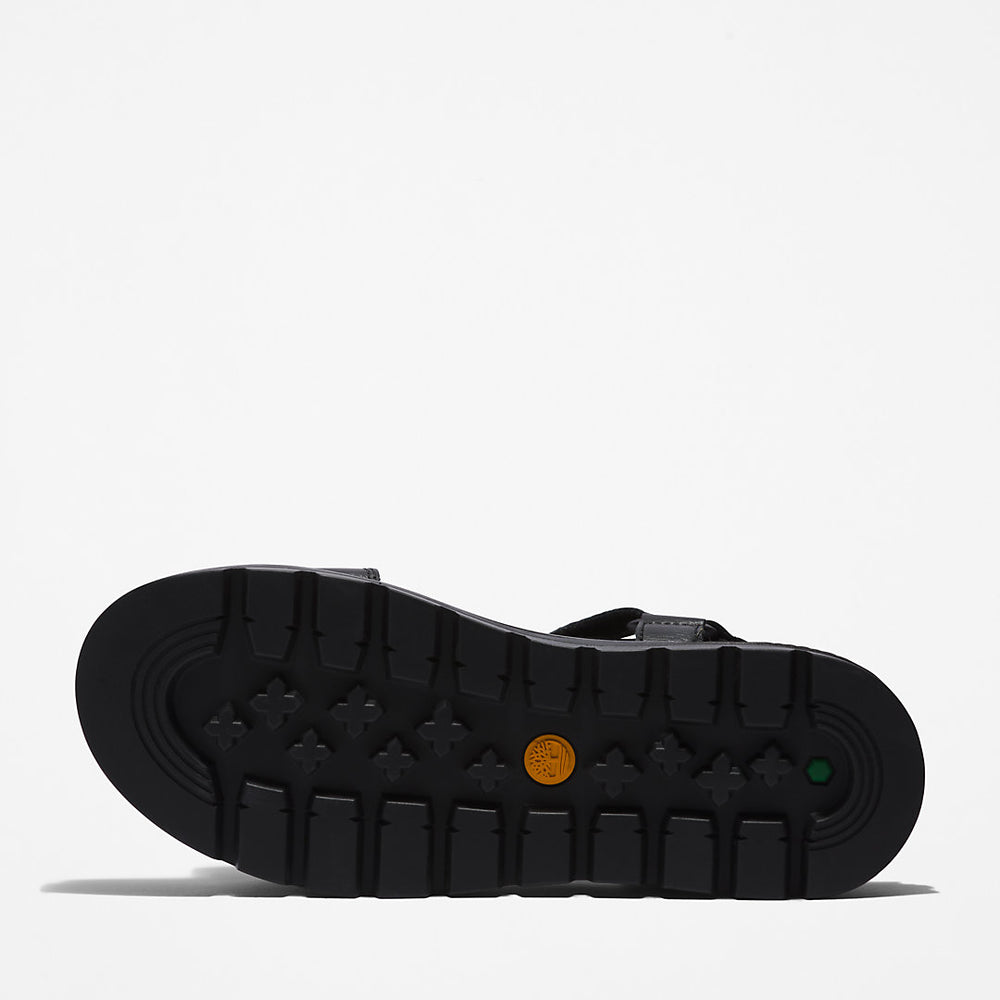 Ray City Ankle Strap Sandal for Women in Black Timberland Sale
