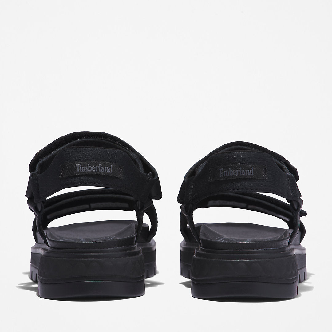Ray City Ankle Strap Sandal for Women in Black Timberland Sale