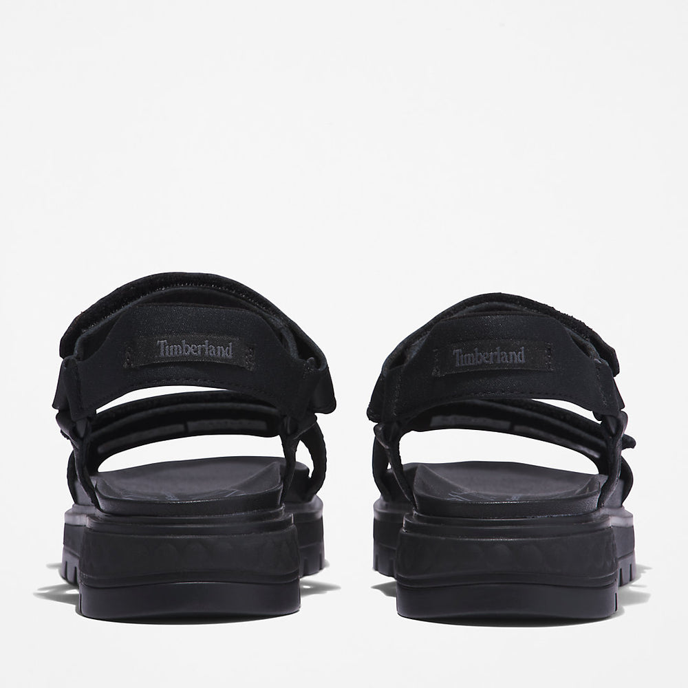 Ray City Ankle Strap Sandal for Women in Black Timberland Sale