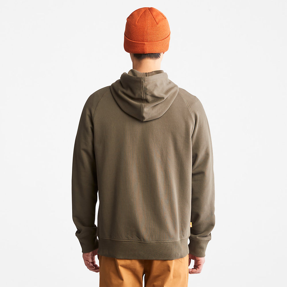 Exeter River Hoodie for Men in Dark Green Timberland Sale