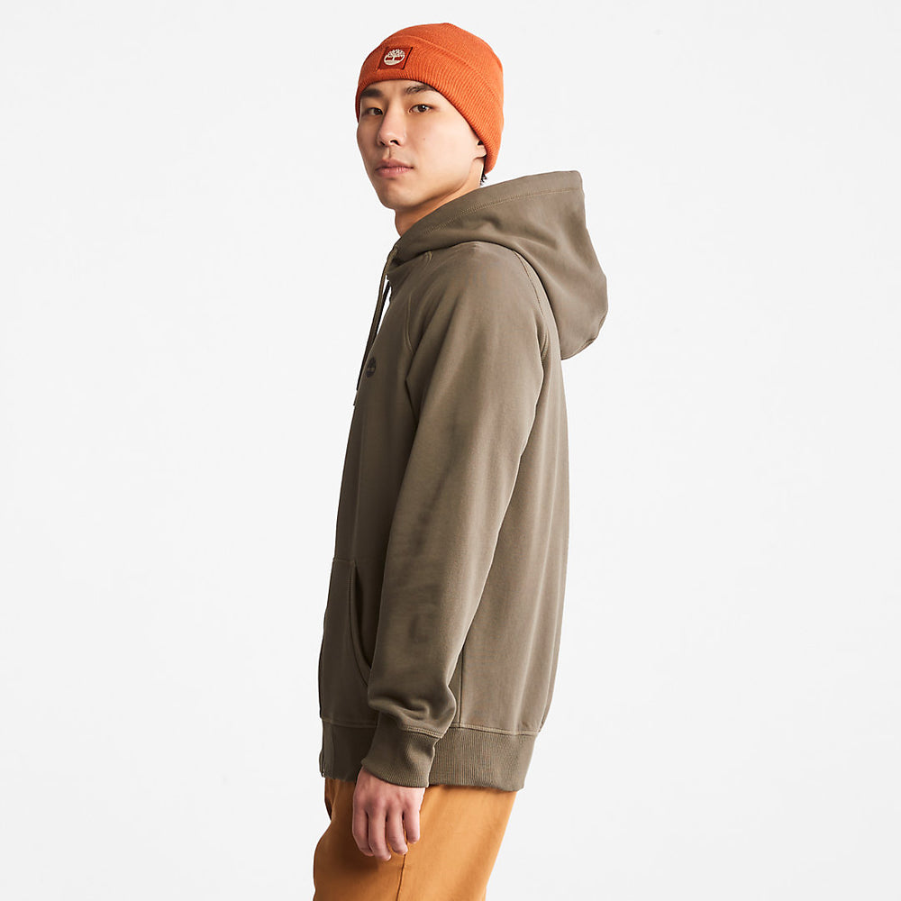Exeter River Hoodie for Men in Dark Green Timberland Sale