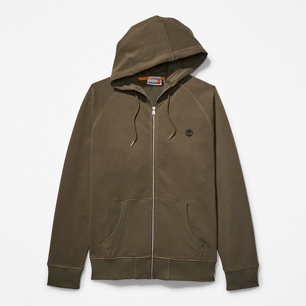 Exeter River Hoodie for Men in Dark Green Timberland Sale