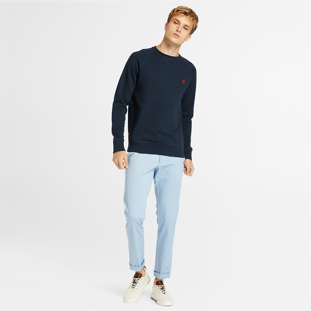 Exeter River Sweatshirt for Men in Navy Timberland Outlet