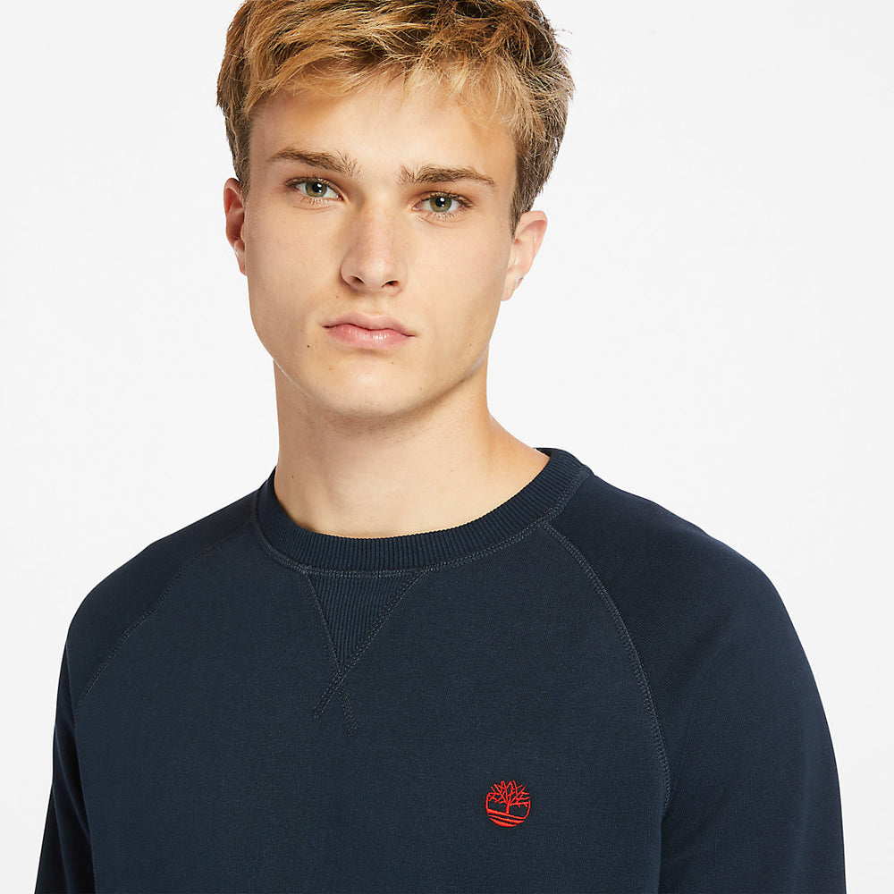 Exeter River Sweatshirt for Men in Navy Timberland Outlet
