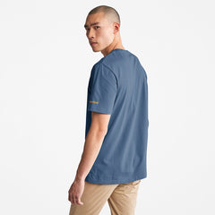 Boot-Logo T-Shirt for Men in Navy Timberland Online