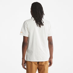 Boot-Logo T-Shirt for Men in White Timberland Sale