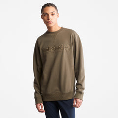 Outdoor Heritage Crewneck Sweatshirt for Men in Dark Green Timberland Online