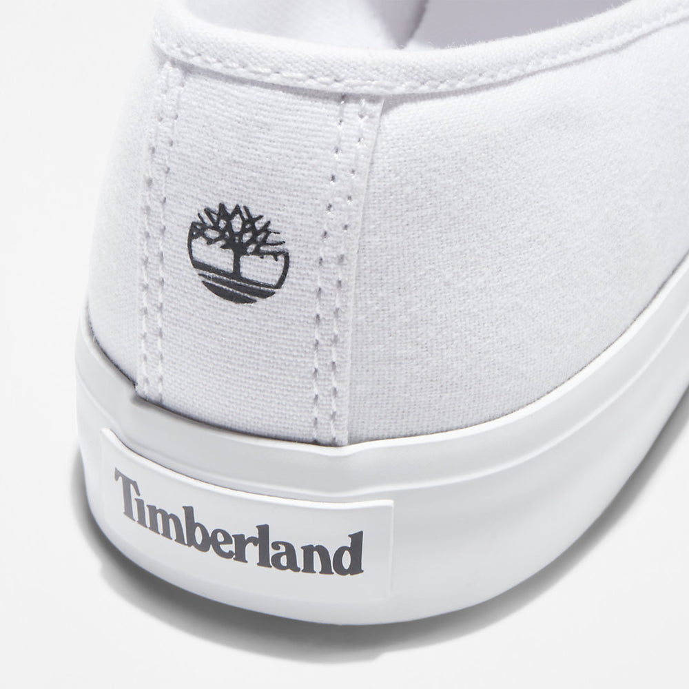 Skyla Bay Plimsoll for Women in White Timberland Outlet