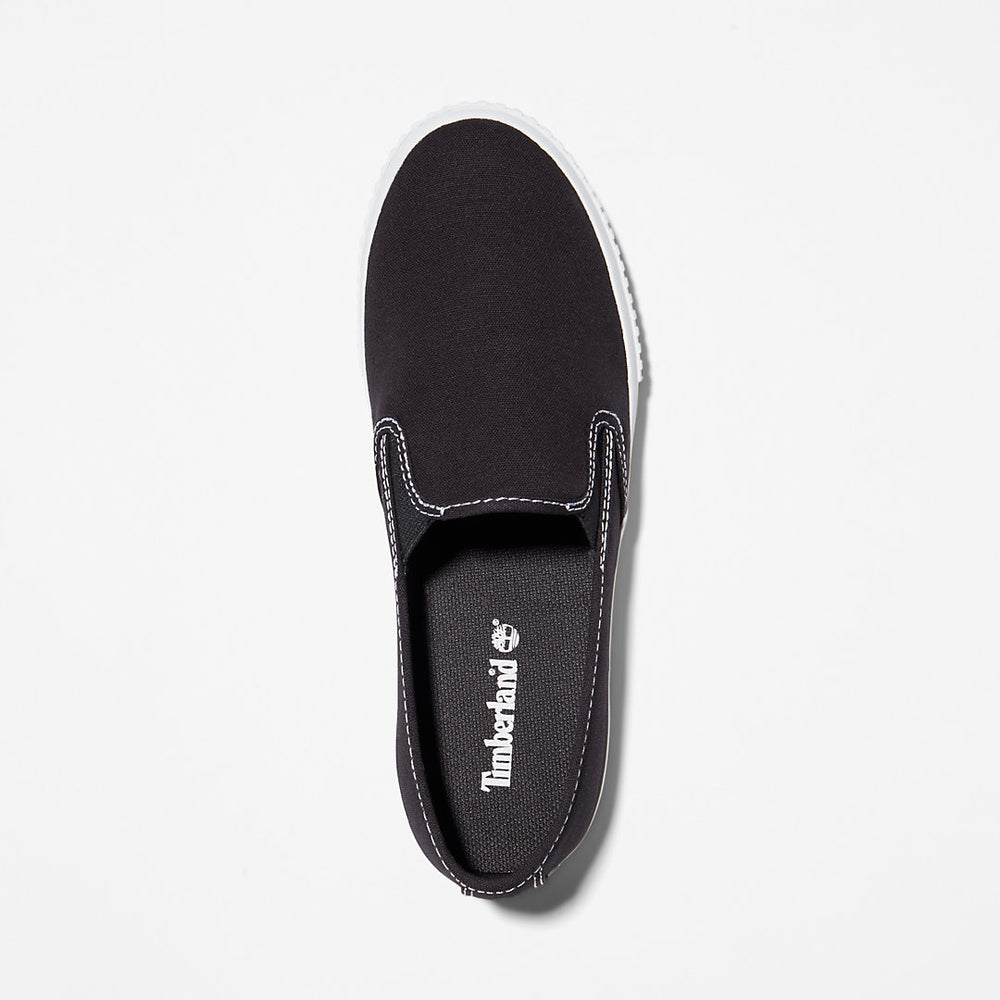 Skyla Bay Plimsoll for Women in Black Timberland For Sale