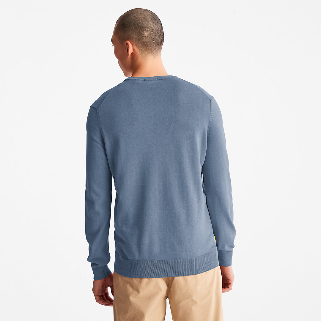 Garment-Dyed Sweatshirt for Men in Navy Timberland US