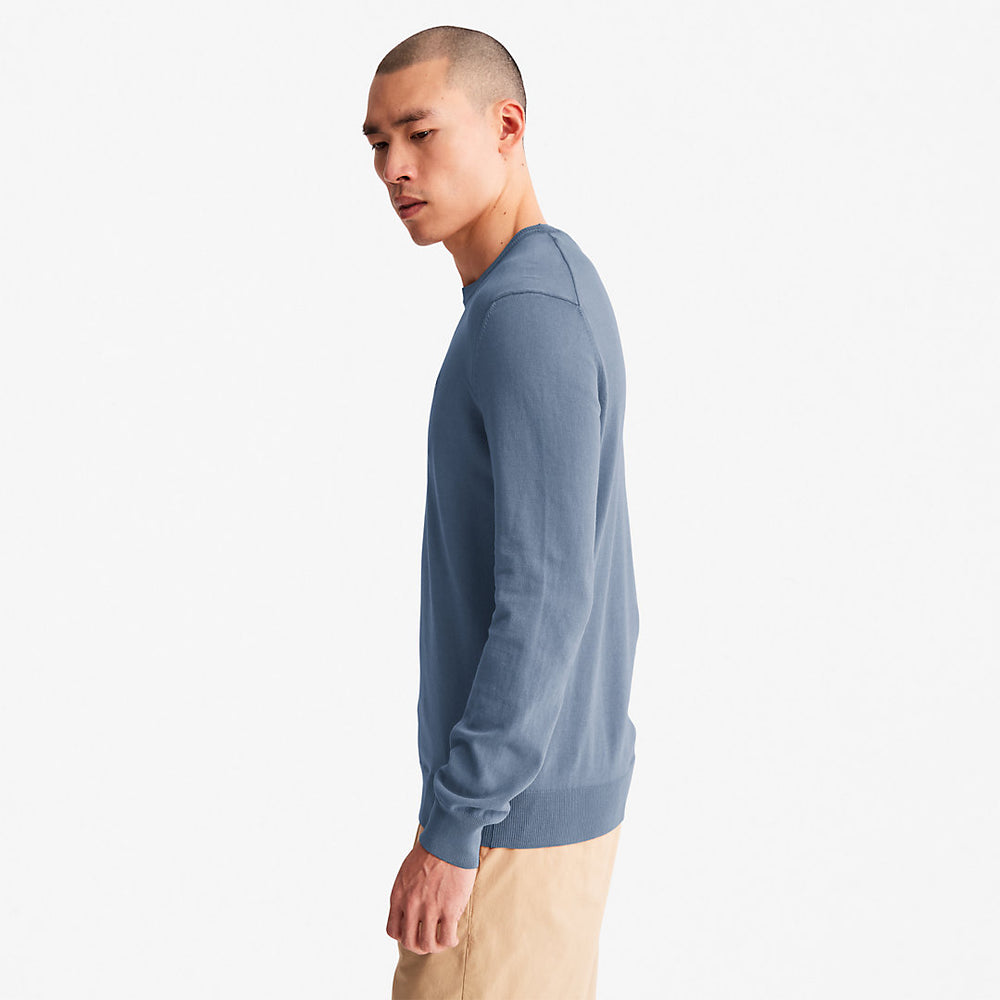 Garment-Dyed Sweatshirt for Men in Navy Timberland US