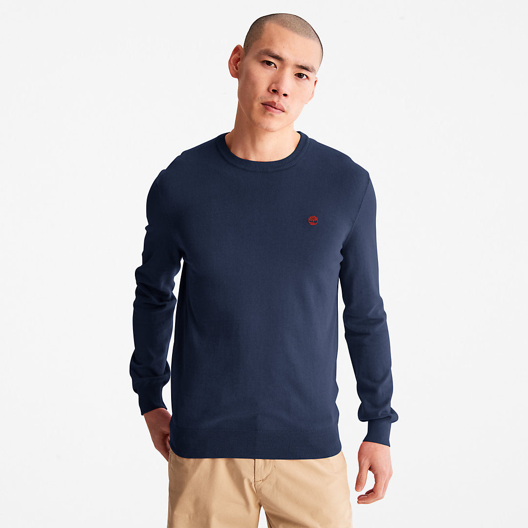 EK+ Lightweight Jumper for Men in Navy Timberland Discount