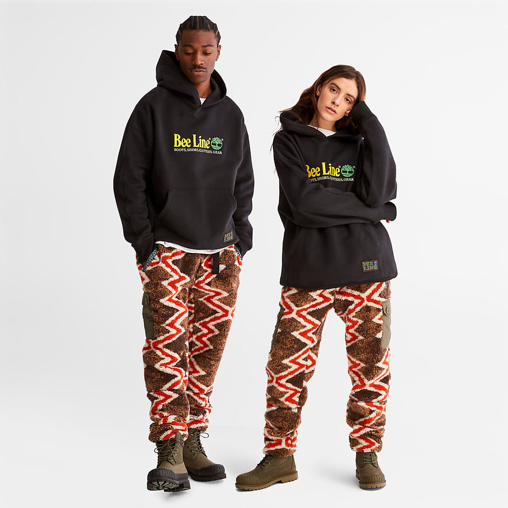 Bee Line x Timberland® Logo Hoodie in Black Timberland Discount