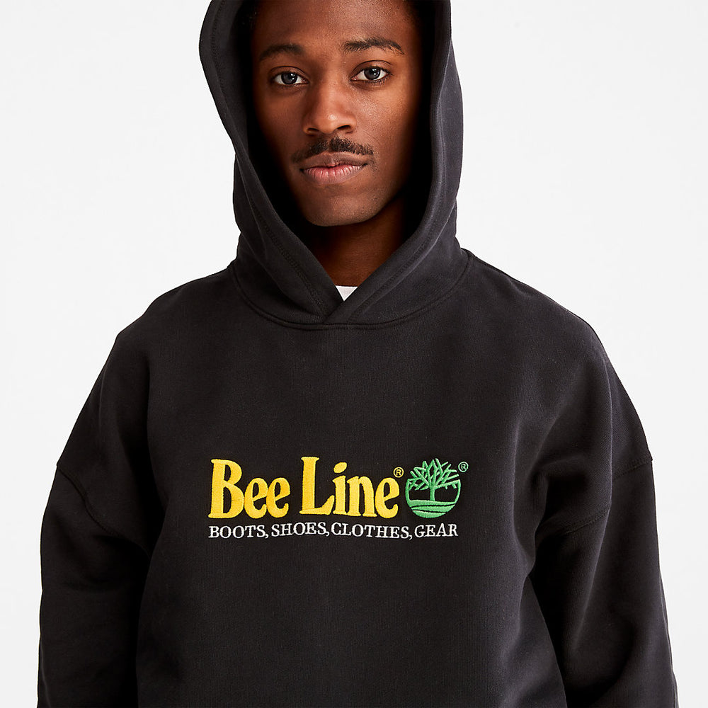 Bee Line x Timberland® Logo Hoodie in Black Timberland Discount