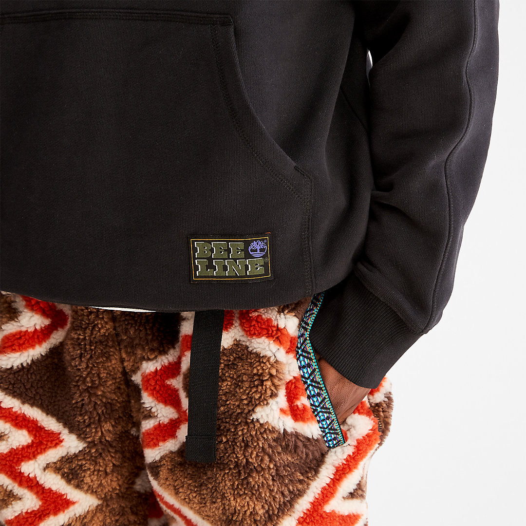Bee Line x Timberland® Logo Hoodie in Black Timberland Discount