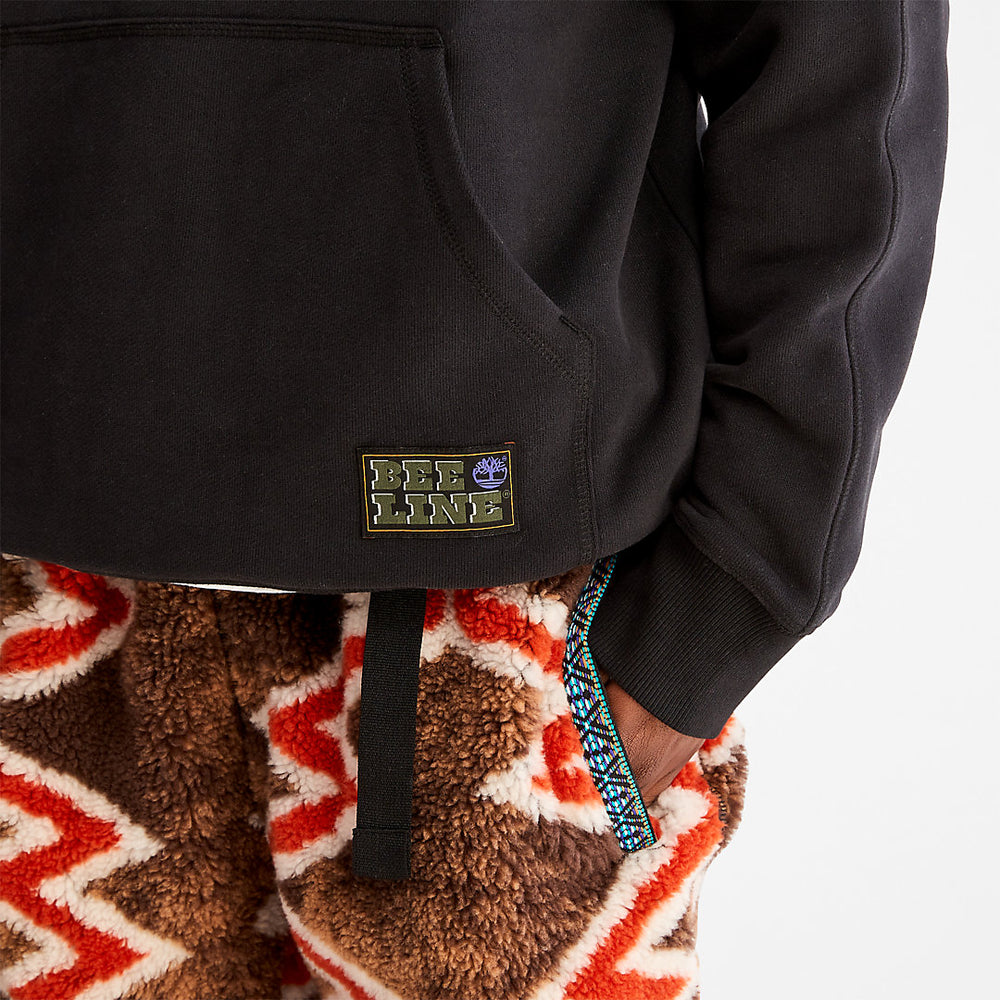 Bee Line x Timberland® Logo Hoodie in Black Timberland Discount