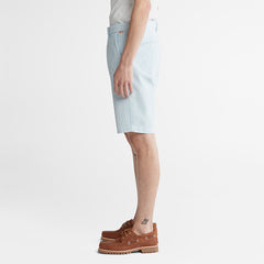Seersucker Shorts for Men in Blue Timberland Outlet
