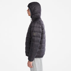 Garfield Hooded Puffer Jacket for Men in Black Timberland Discount
