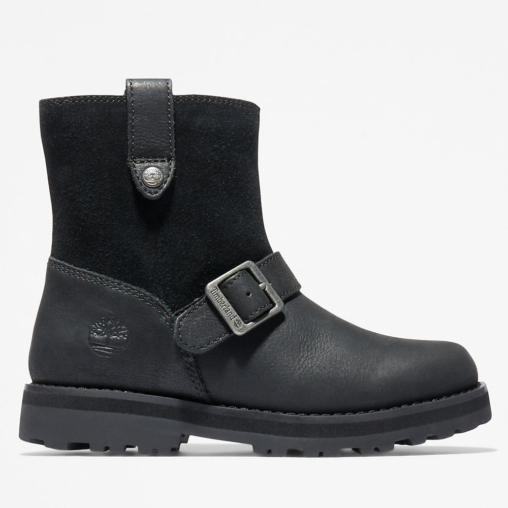 Courma Kid Side-zip Winter Boot for Youth in Black Timberland Outlet