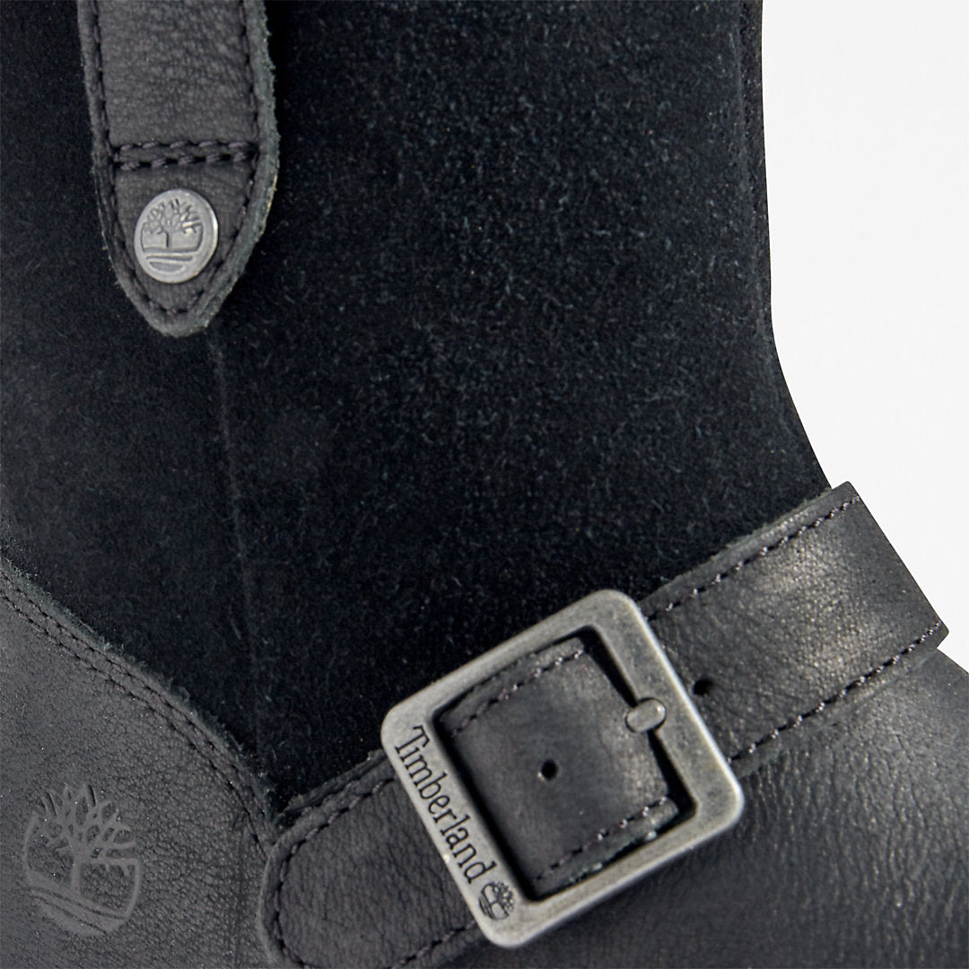 Courma Kid Side-zip Winter Boot for Youth in Black Timberland Outlet