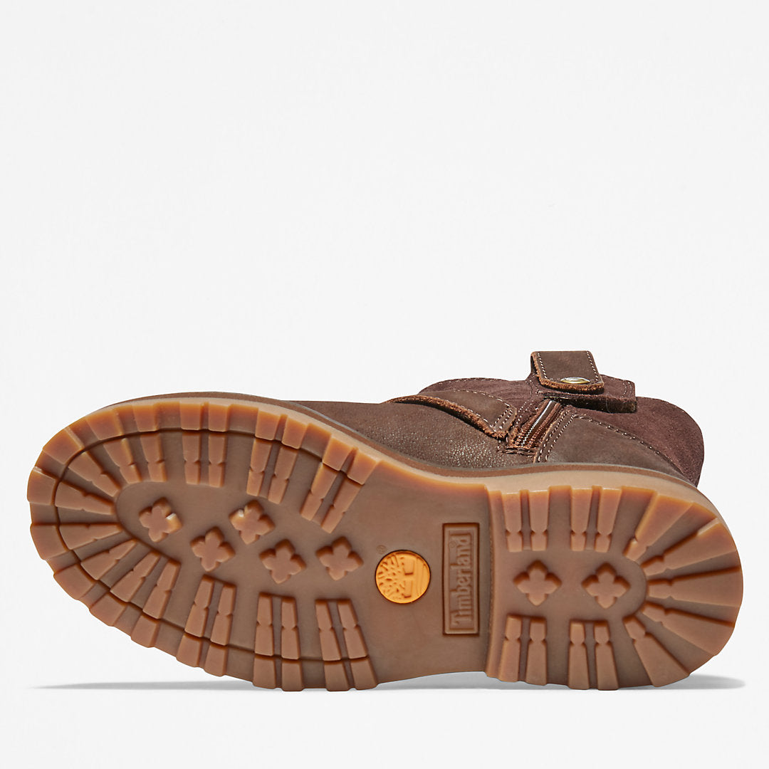 Courma Kid Side-zip Winter Boot for Youth in Dark Brown Timberland Online