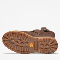 Courma Kid Side-zip Winter Boot for Youth in Dark Brown Timberland Online