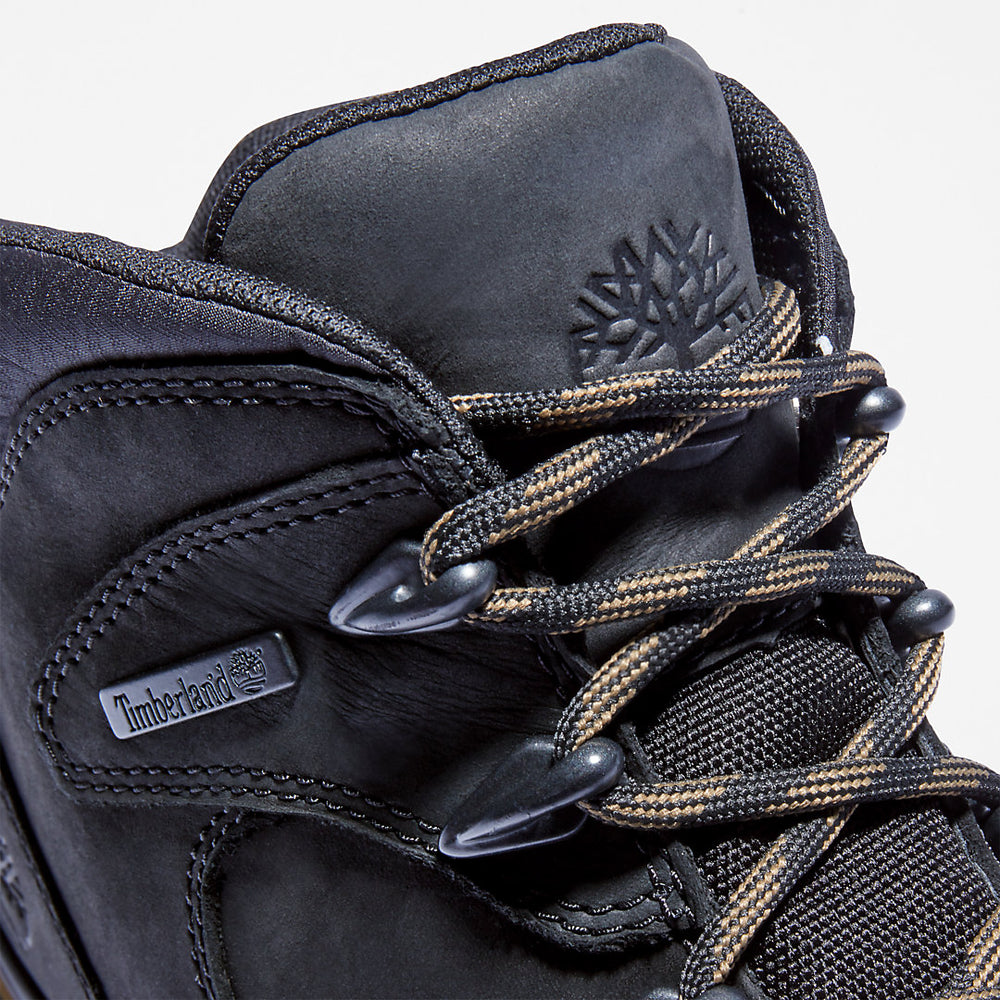 Euro Rock Mid Hiker for Men in Black Timberland US