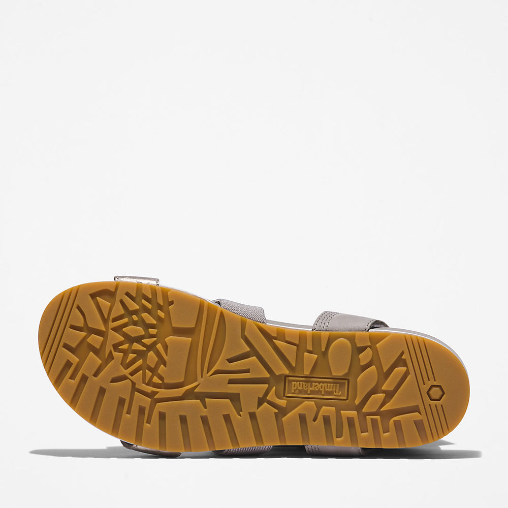 Malibu Waves Ankle-strap Sandal for Women in Grey Timberland Sale