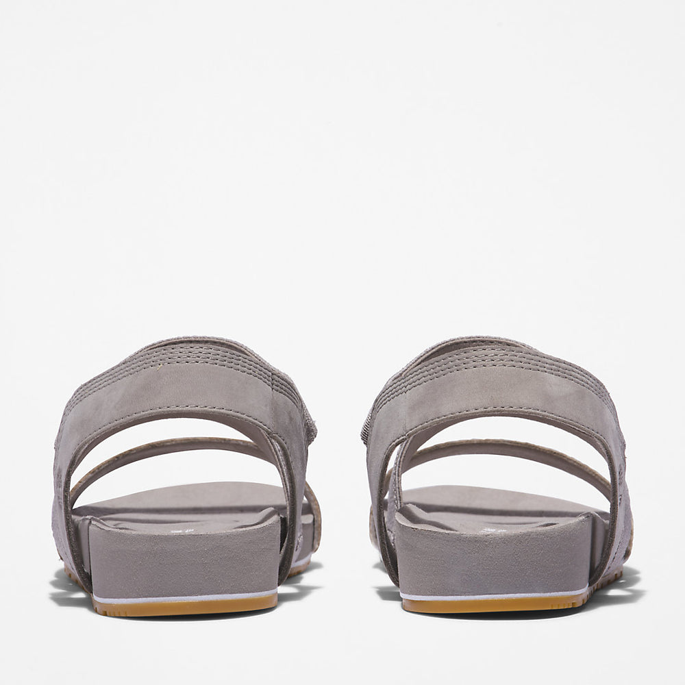 Malibu Waves Ankle-strap Sandal for Women in Grey Timberland Sale