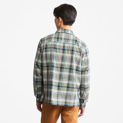Outdoor Heritage Check Shirt for Men in Green Timberland Outlet