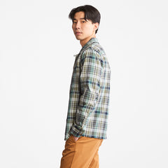 Outdoor Heritage Check Shirt for Men in Green Timberland Outlet
