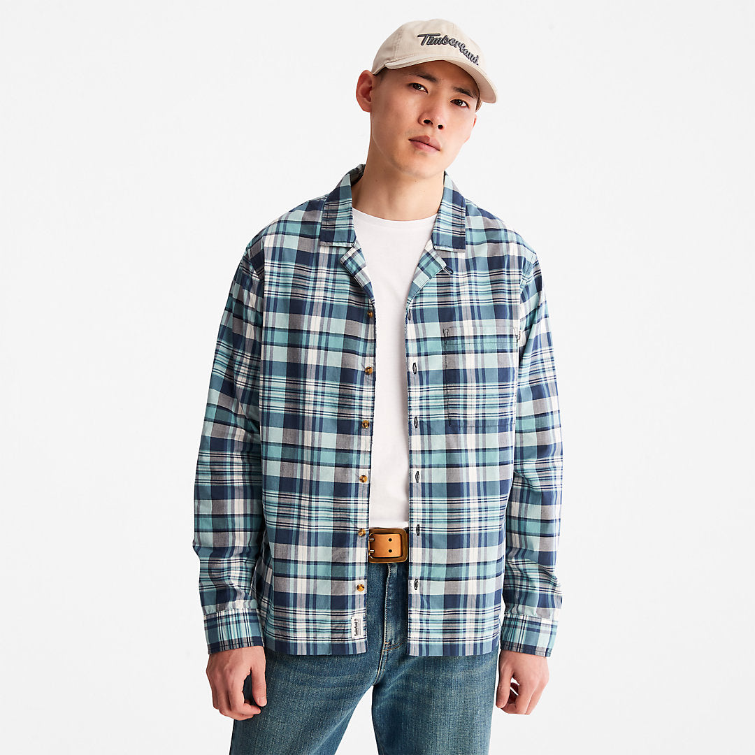 Outdoor Heritage Check Shirt for Men in Blue Timberland Online
