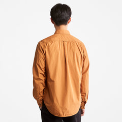 Outdoor Heritage Washed Poplin Shirt for Men in Light Brown Timberland Discount