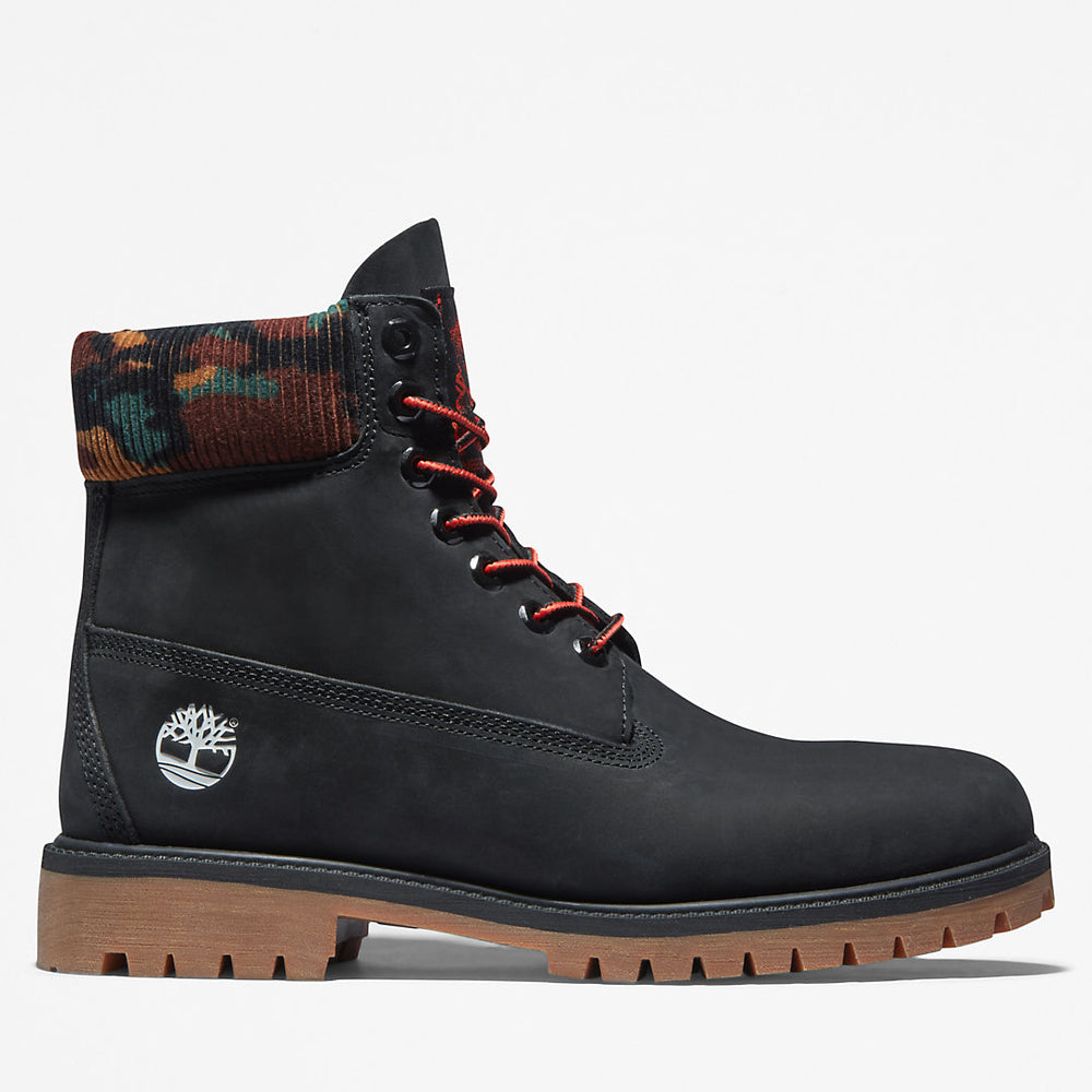 Timberland® Heritage 6 Inch Winter Boot for Men in Black/Camo Timberland Sale