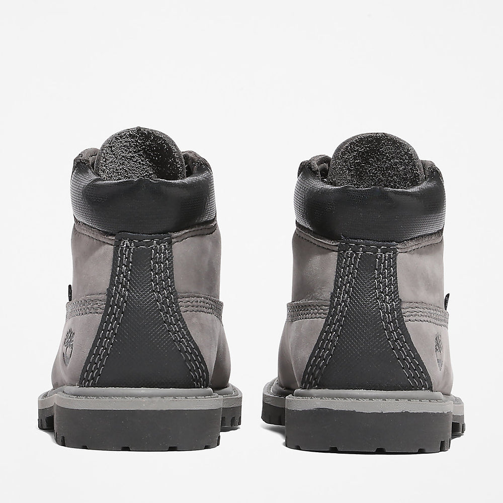 Timberland® Premium 6 Inch Boot for Toddler in Grey Timberland Outlet