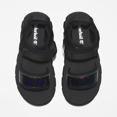 Euro Swift Ankle-Strap Sandal for Women in Black Timberland On Sale