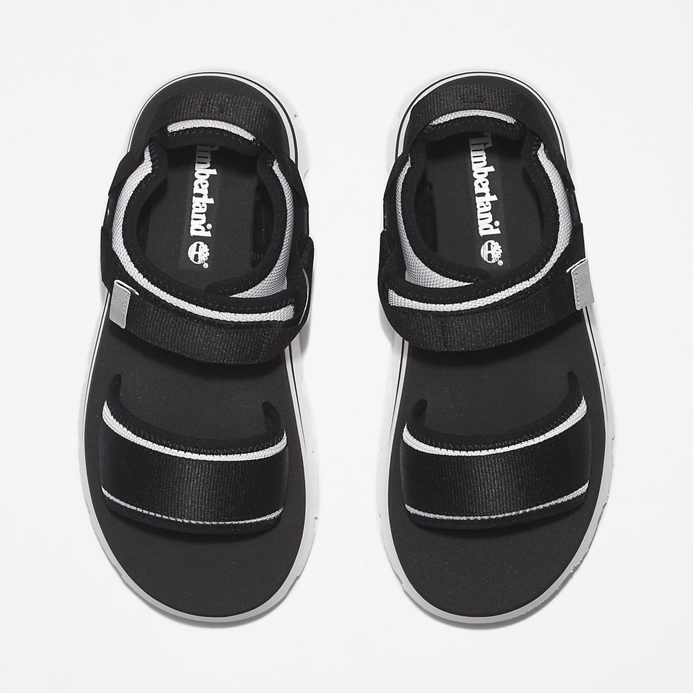 Euro Swift Ankle-Strap Sandal for Women in Monochrome Black Timberland For Sale