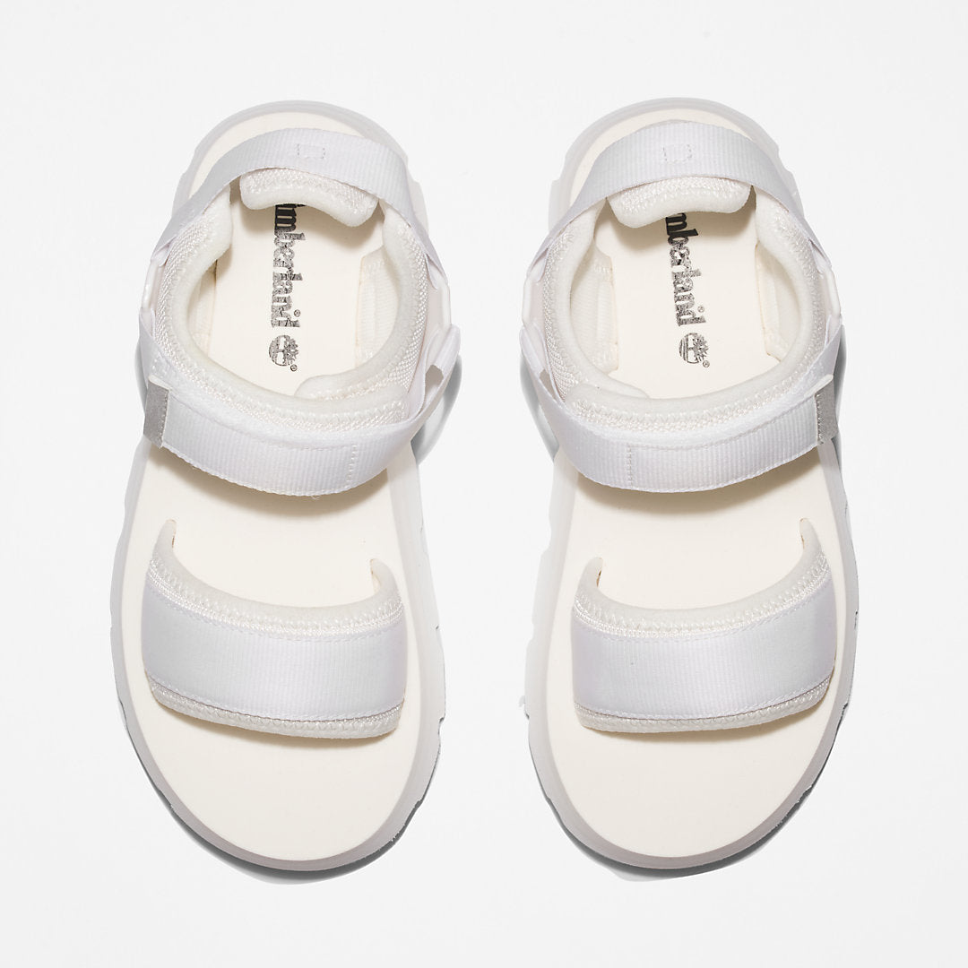 Euro Swift Ankle-Strap Sandal for Women in White Timberland Outlet