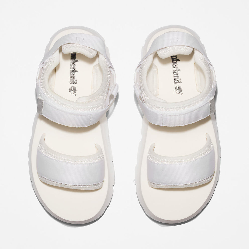 Euro Swift Ankle-Strap Sandal for Women in White Timberland Outlet