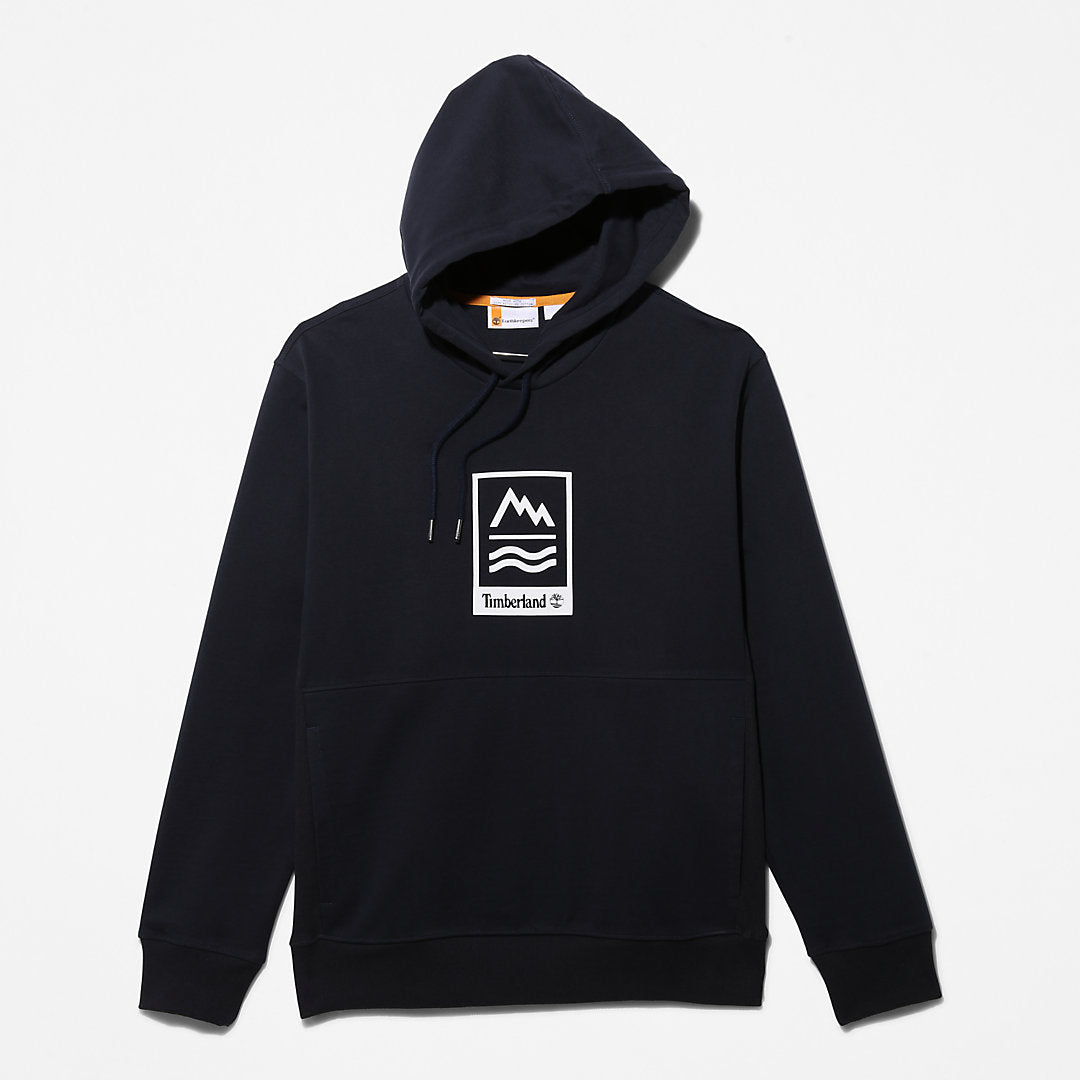 Mountains-to-Rivers Hoodie for Men in Navy Timberland US
