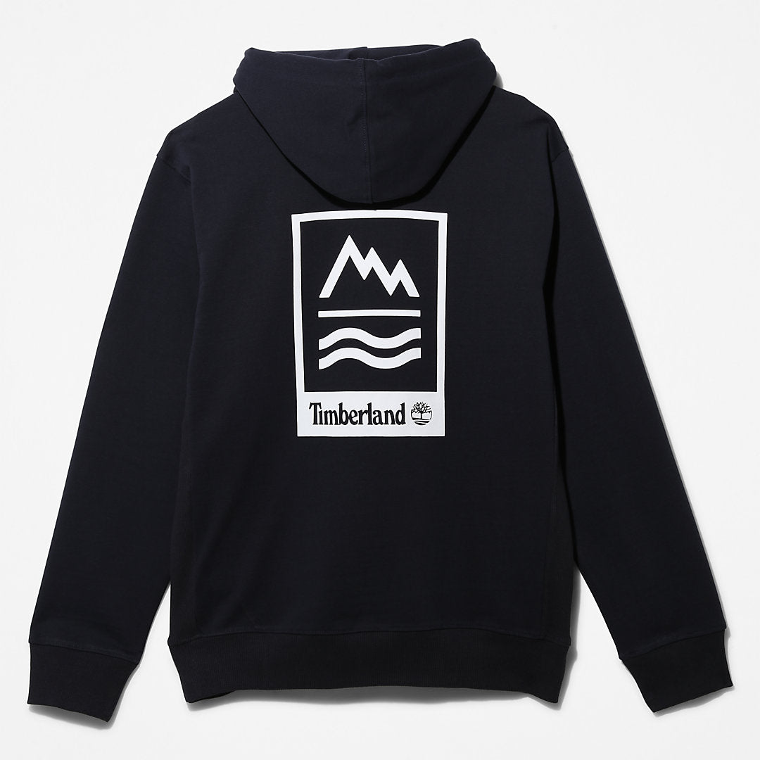 Mountains-to-Rivers Hoodie for Men in Navy Timberland US