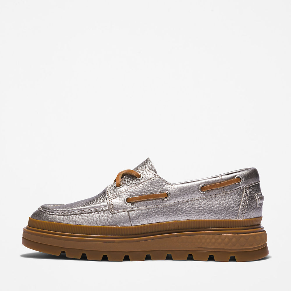 GreenStride™ Ray City Boat Shoe for Women in Silver Timberland Sale