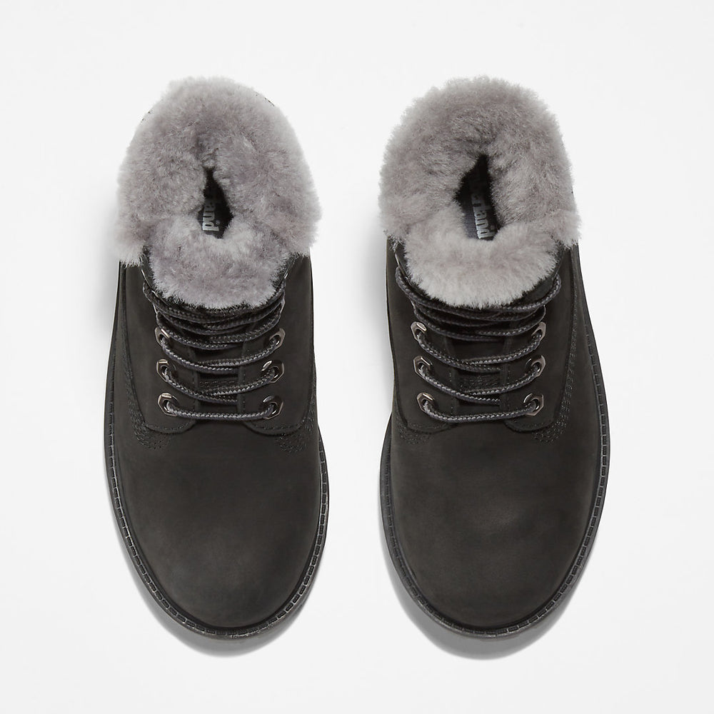 Timberland® Premium 6 Inch Winter Boot for Youth in Black Timberland Outlet