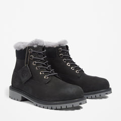 Timberland® Premium 6 Inch Winter Boot for Youth in Black Timberland Outlet