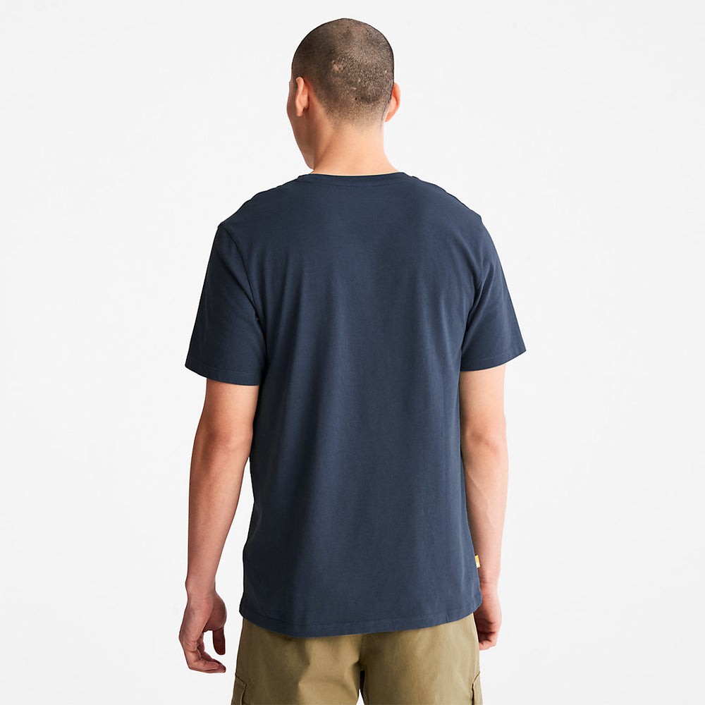 Outdoor Heritage Camo-Pocket T-Shirt for Men in Navy Timberland Outlet