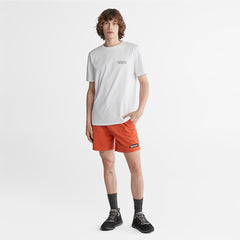 Outdoor Heritage Stacked-Logo T-Shirt for Men in White Timberland Discount
