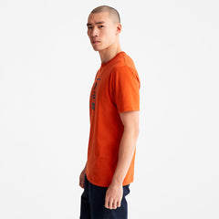Mountains-to-Rivers T-Shirt for Men in Orange Timberland US