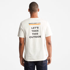 Earth Day EK+ T-Shirt for Men in White Timberland Outlet