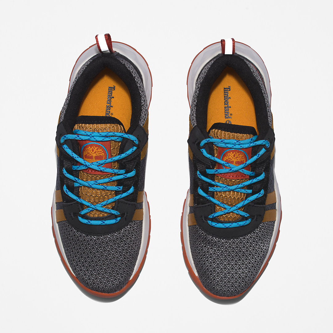 GreenStride™ Solar Wave LT Trainer for Youth in Grey/Yellow Timberland Online